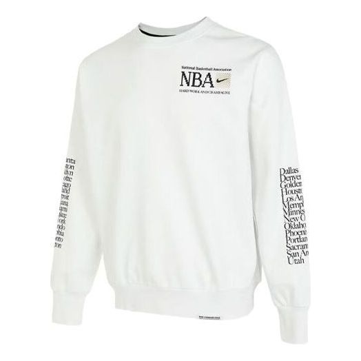 Nike Team 31 Standard Issue Dri-FIT NBA Crew-Neck Top 'White' FD8469-121