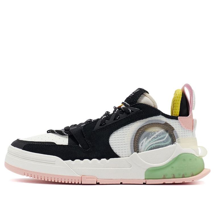 (WMNS) Li-Ning 001 Origin 'Black White' AGCR232-2