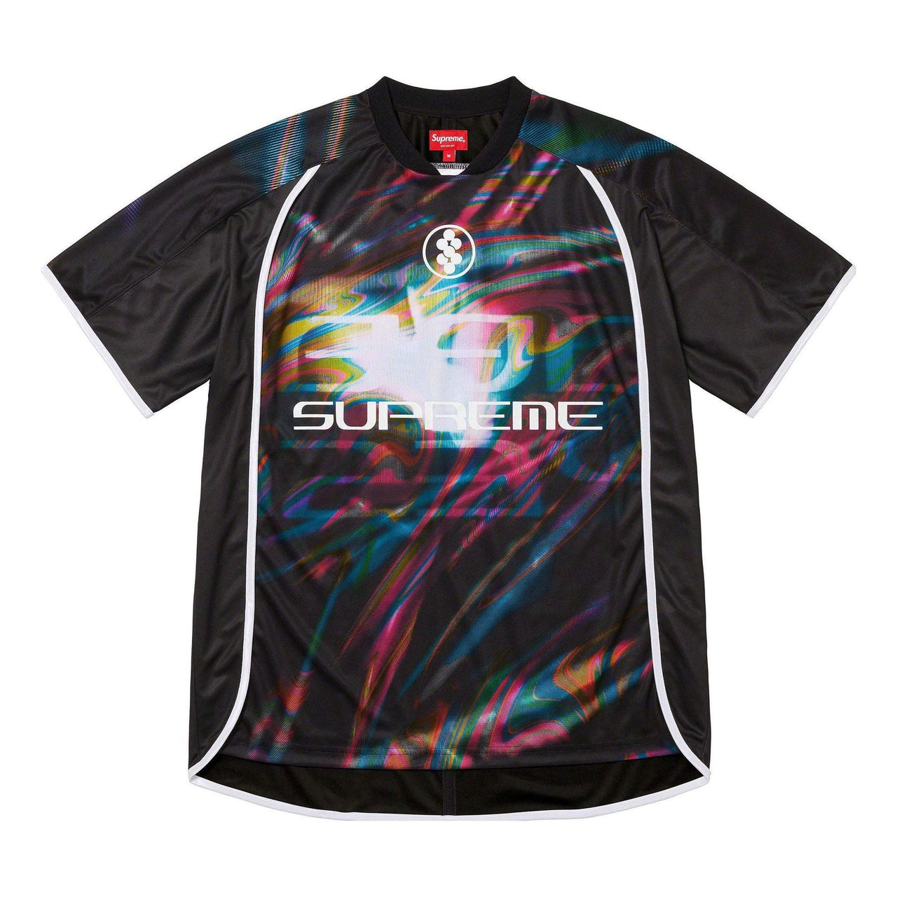 Supreme Feedback Soccer Jersey 'Black Multi-Color' SUP-SS23-261