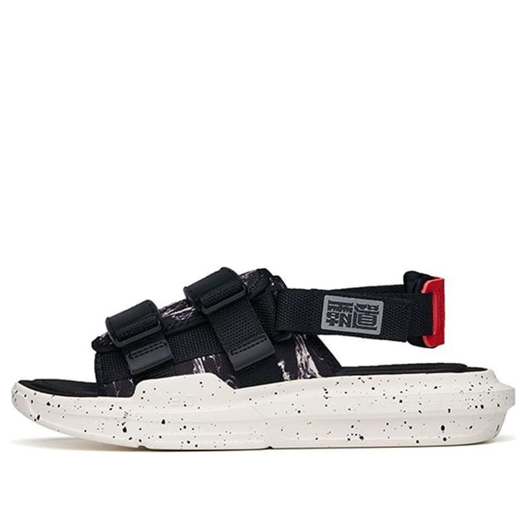 ANTA BaDao Sandals 'Black Red White' 112238501-3