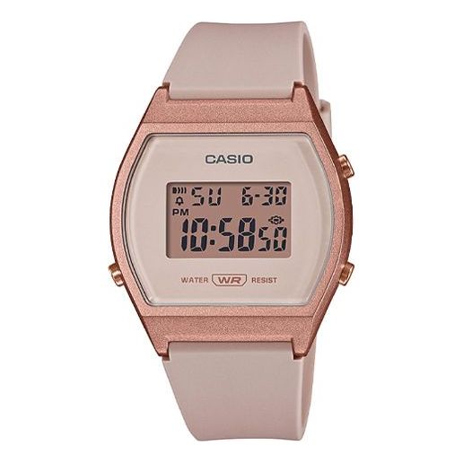 CASIO Waterproof Sports Rose Gold Digital LW-204-4ADF