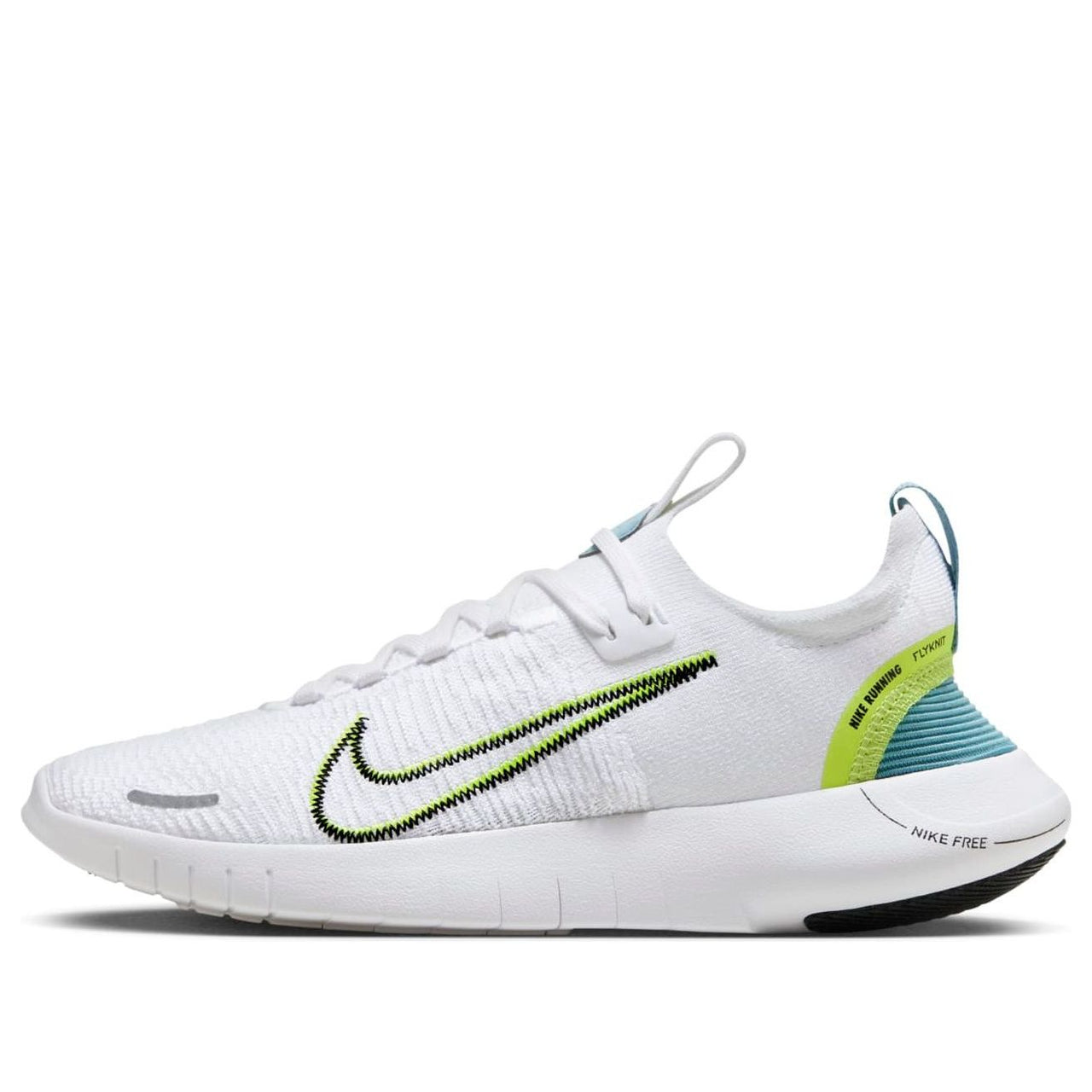 (WMNS) Nike Free RN Next Nature 'White Denim Turquoise Volt' DX6482-101
