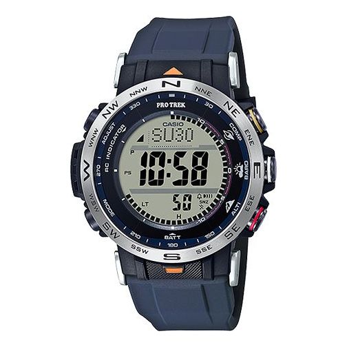 CASIO PRO TREK Multifunctional Outdoor Men Sports Solar Powered Mens Blue Digital PRW-30AE-2JR