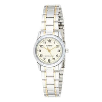CASIO Quartz Movement Stainless Steel Wrist Waterproof SilverWhite Analog LTP-V001SG-9BUDF