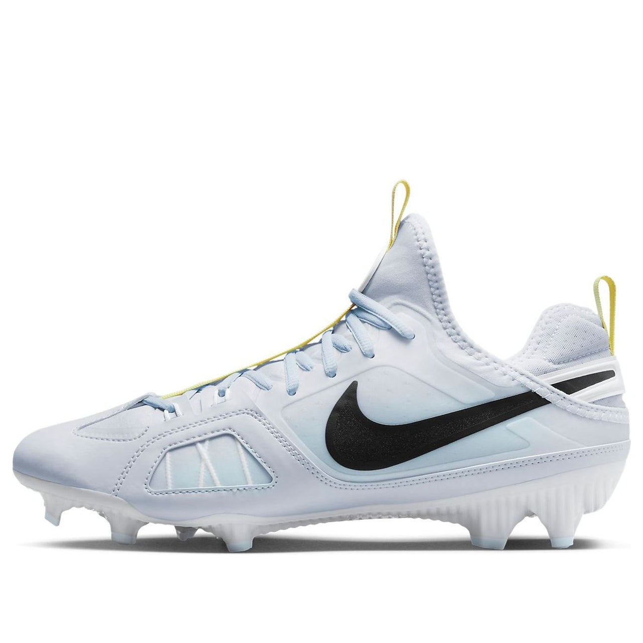 Nike Huarache 9 Varsity LAX SE lacrosse shoes 'Grey White Light Green Black' FZ3620-001
