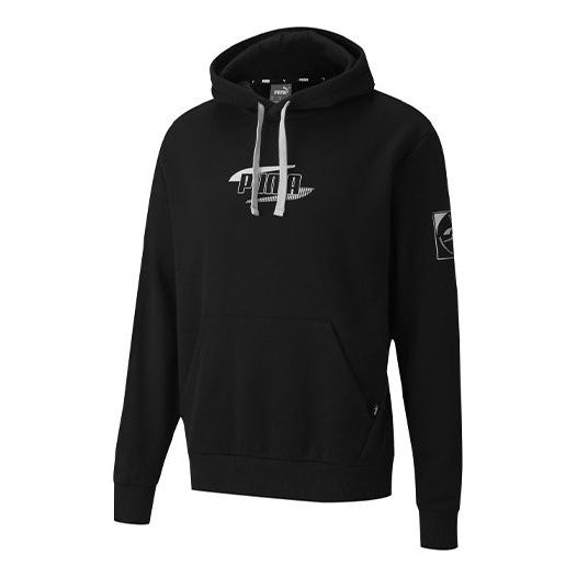 PUMA Rebel Hoodie 'Black White' 585490-51
