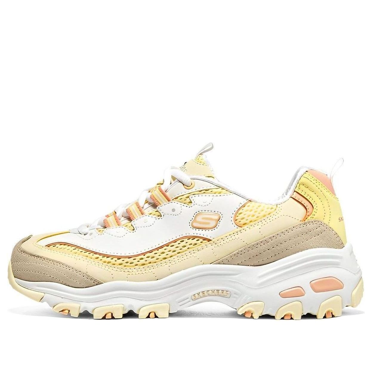 (WMNS) Skechers D'LITES 1.0 'Yellow' 896209-YLMT