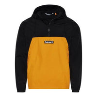 Timberland Pullover Windbreaker Jacket 'Black Cheddar' A2BUU-AU9