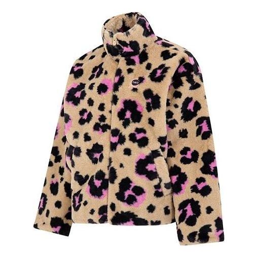 (WMNS) adidas Neo Vbe Jackets 'Tan Black Pink' HN2366