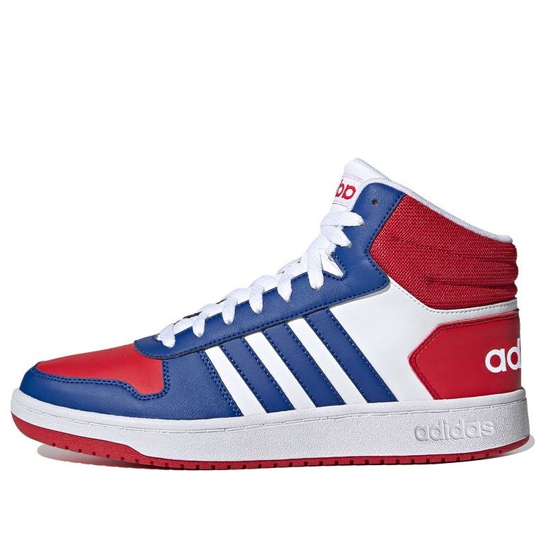 adidas Hoops 2.0 Mid 'White Blue Red' FY8472