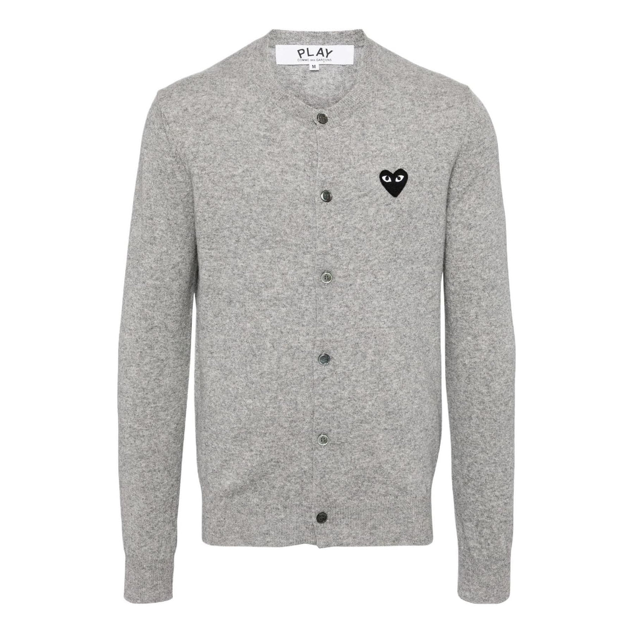 (WMNS) COMME des GARCONS PLAY FW25 Black Emblem Cardigan 'Black' AX-N023-051-2