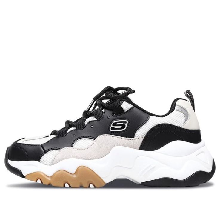 (WMNS) Skechers D'Lites 3.0 Black/Gold 88888210-BKTN