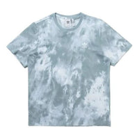 Men's adidas SS22 Tie Dye Sports Home Short Sleeve Colorblock T-Shirt HE9448
