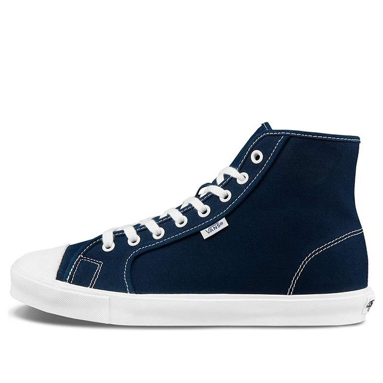 Vans Unisex OG Style 23 LX High-Top Canvas Shoe Blue VN0A5HUTF8R