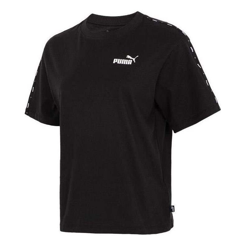(WMNS) PUMA Running Sportswear T-Shirt 'Black' 685585-01