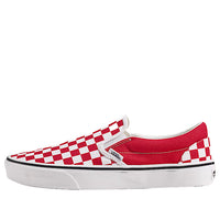 Vans Game Day Classic Slip-On Checkerboard 'Crimson Red True White' VN000EACQ9U