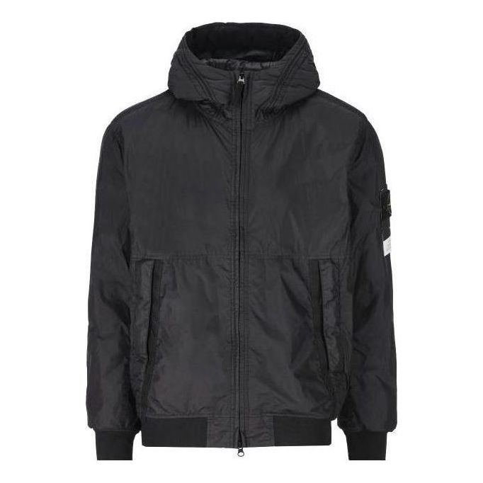 STONE ISLAND Garment Dyed Crinkle Reps NY Jacket 'Black' 791540823-V0029