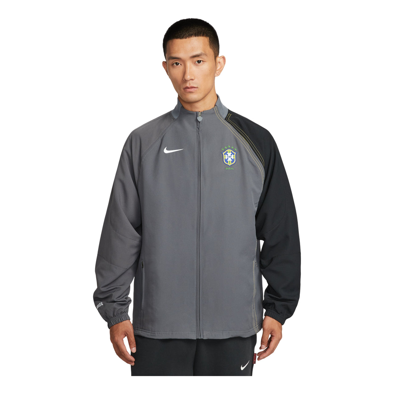 Nike Brazil 2004 Reissue Track Jacket 'Grey' HV4437-021