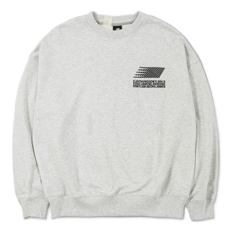 New Balance x N.HOOLYWOOD x INVINCIBLE(R) Heavyweight Sweat Crew 'Grey' AMT22347-DLE