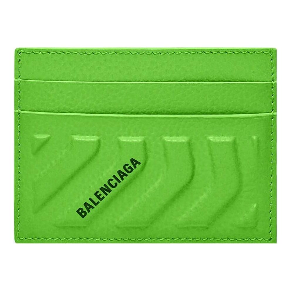 Balenciaga Card Holder 'Acid Green' 6935472106S3817