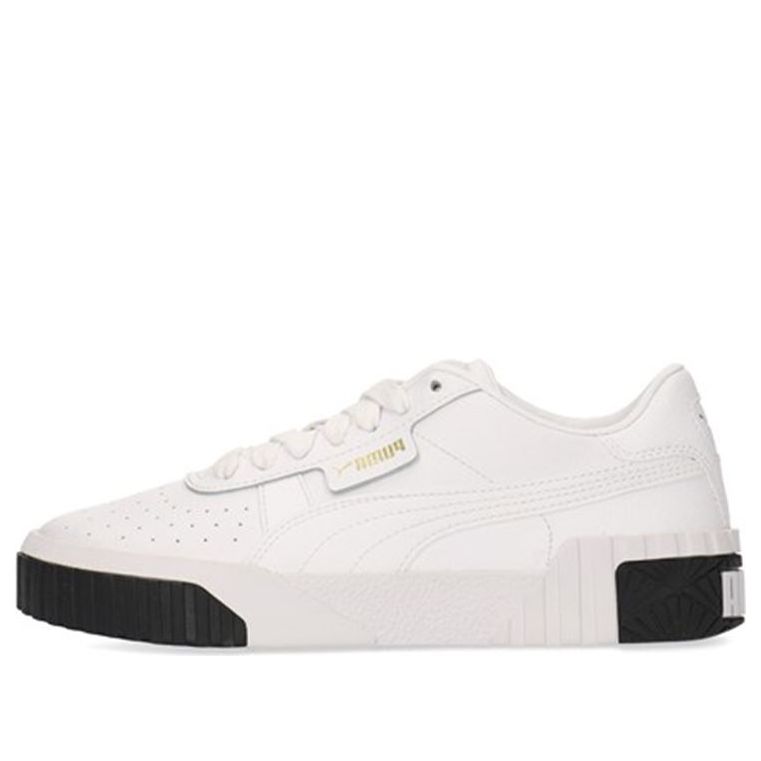 PUMA Cali Jr White/Black 372843-14