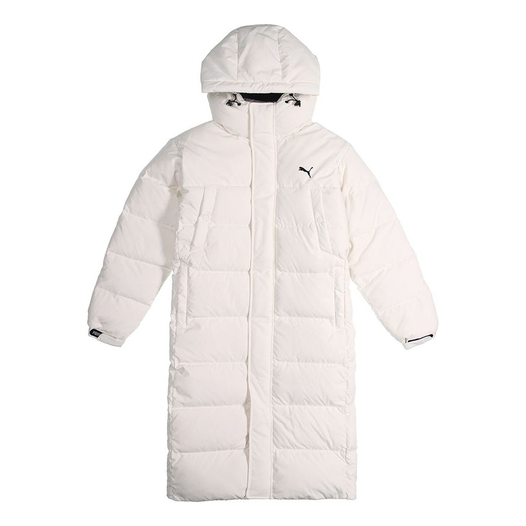 PUMA Long Cut Hoodie Coat 'White' 928651-02