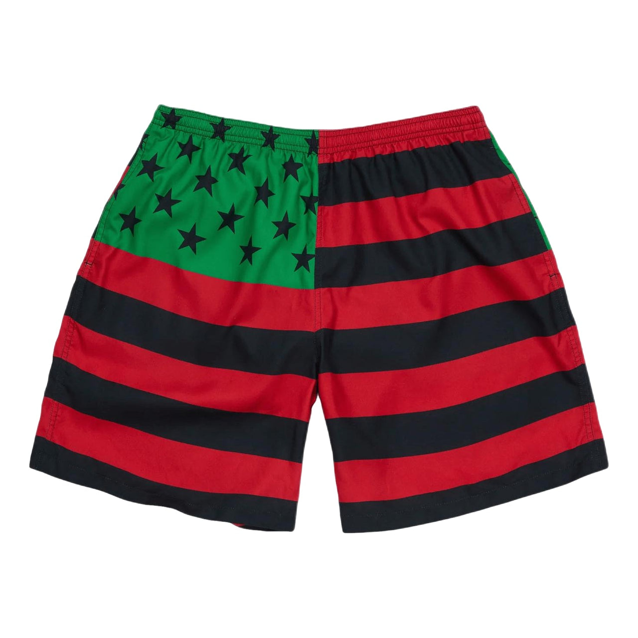 Denim Tears Flag Swim Trunks 'Red Black Green' SS26BSW13832377