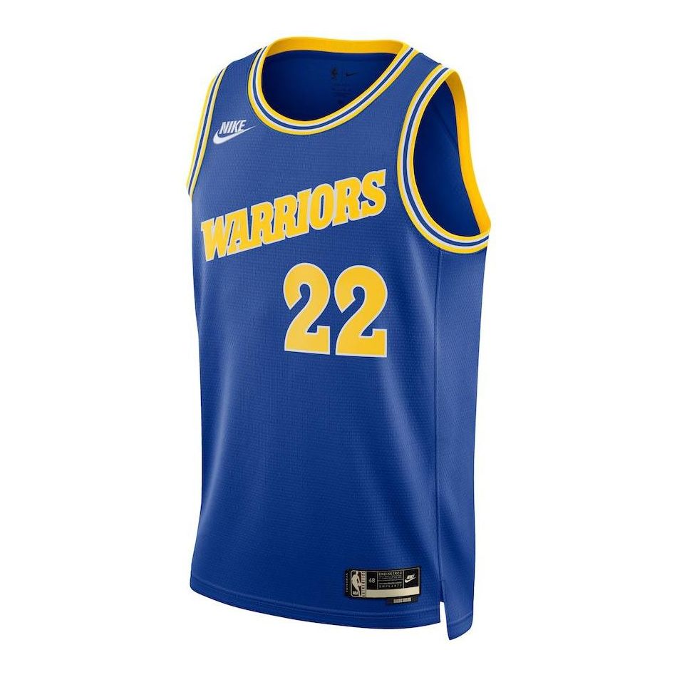 Nike x NBA Golden State Warriors Andrew Wiggins Jerseys 'Blue' DO9446-400