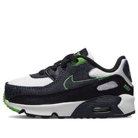 (TD) Nike Air Max 90 Leather SE 'Black Scream Green' DN4378-001
