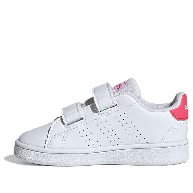 (TD) adidas Advantage J 'White Pink' EF0300