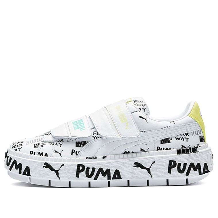 (WMNS) PUMA Shantell Martin x Platform Trace Strap 'White' 366533-01