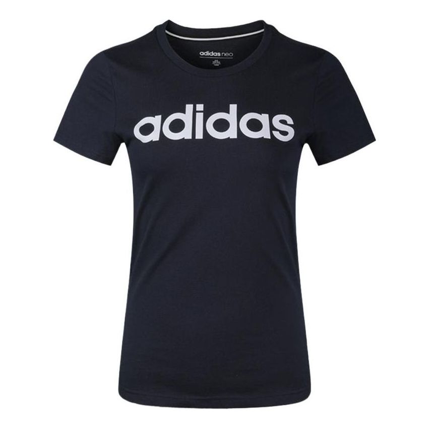 (WMNS) adidas City Escape T-Shirt 'Black White' DW7942