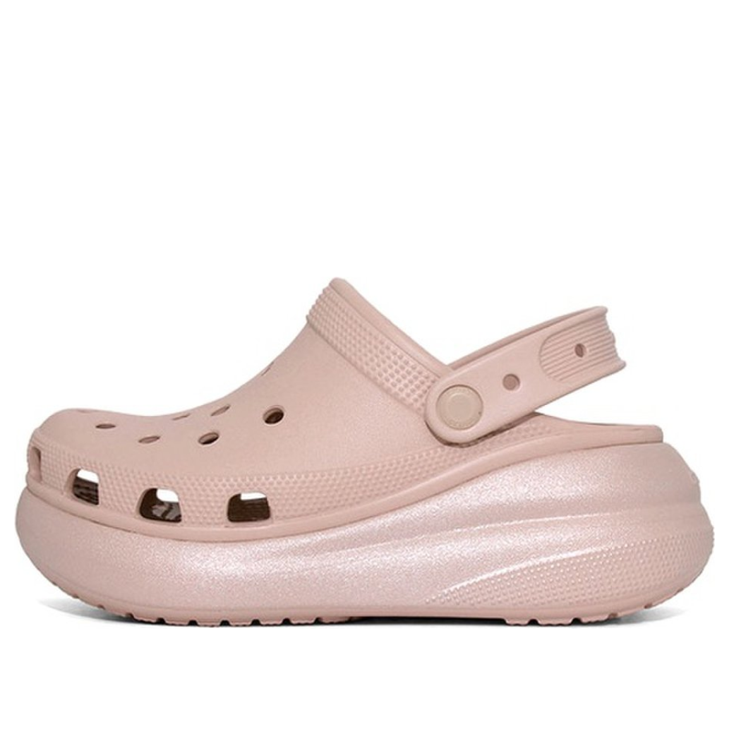 Crocs Classic Crush Shimmer Clog 'Pink' 208591-6TY