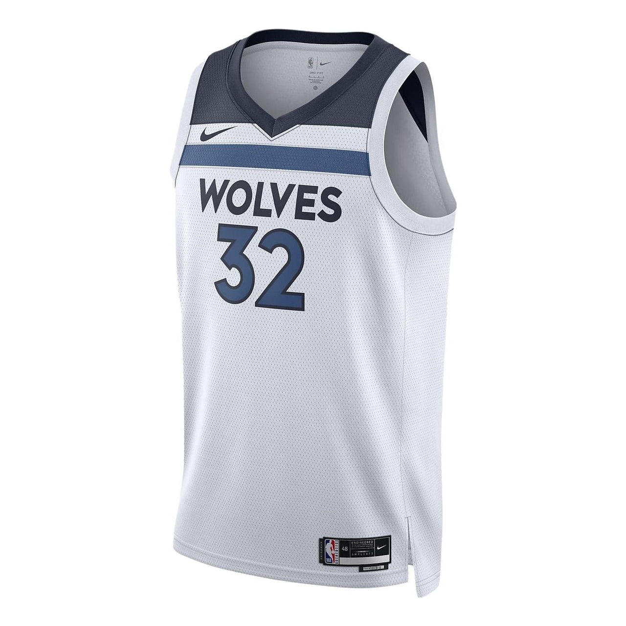 Nike x NBA Minnesota Timberwolves Karl-Anthony Towns Jerseys 'White' DN2085-100