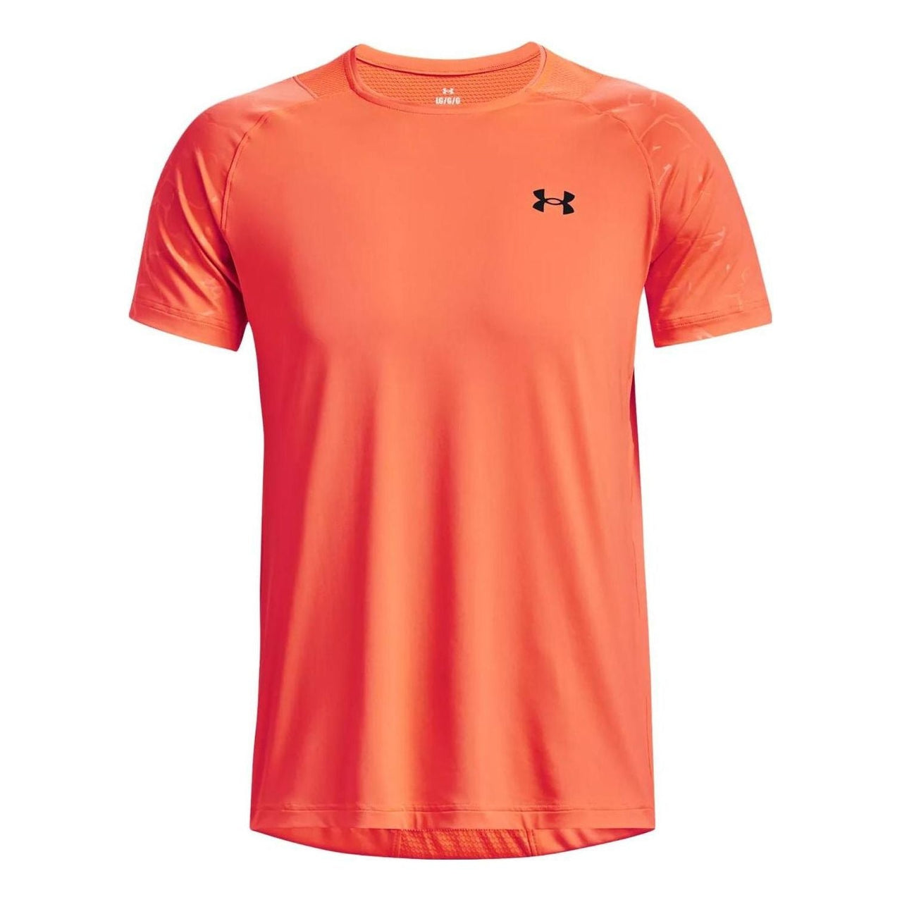 Under Armour Rush Emboss Short Sleeve T-Shirt 'Orange' 1376790-877