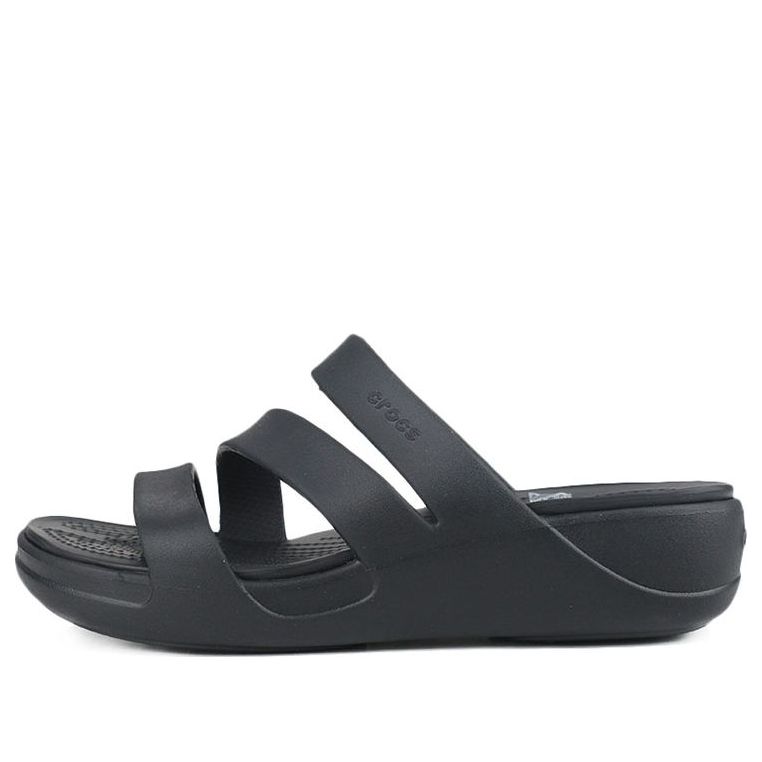 (WMNS) Crocs Monterey Strappy Wedge 206304-001