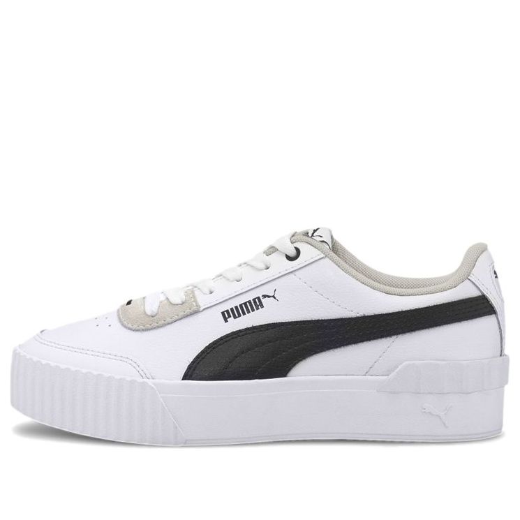 (WMNS) PUMA Carina Lift 'White Black' 373031-02
