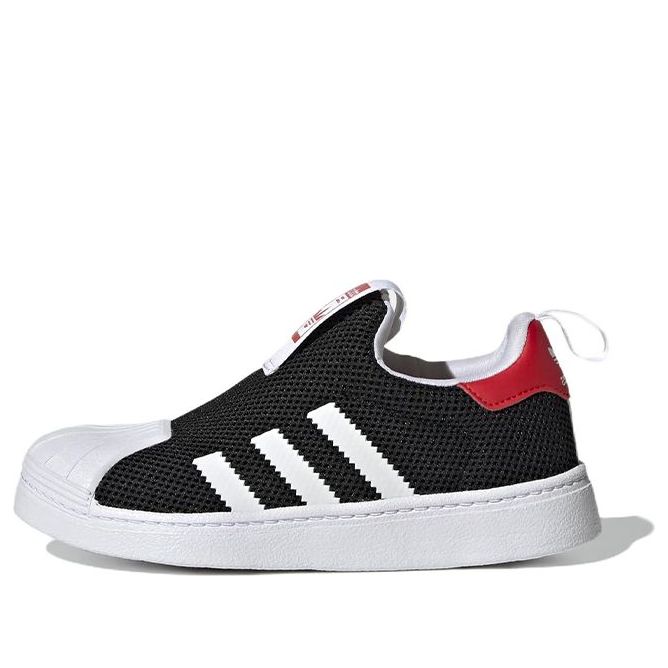 (PS) adidas Superstar 360 'Black Vivid Red' GZ5033