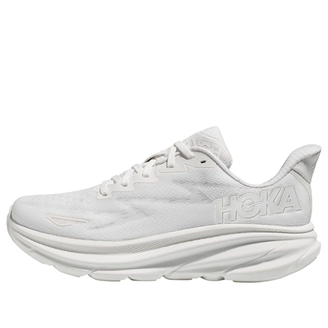 (WMNS) HOKA ONE ONE Clifton 9 'Triple White' 1127896-WWH
