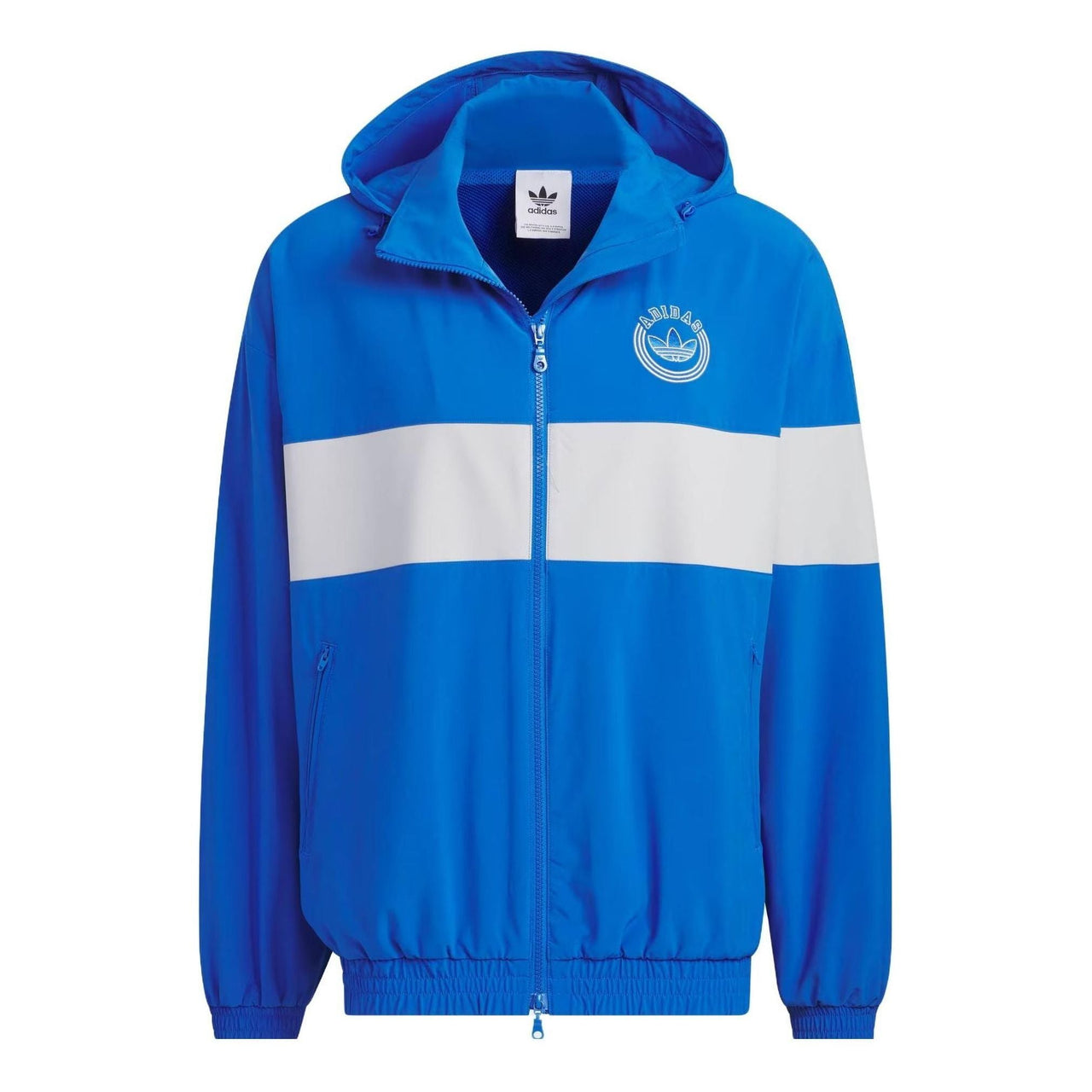 adidas Originals Rifta Windbreaker Jackets 'Blue White' IU4794
