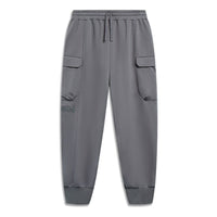 Li-Ning Counterflow Logo Cargo Sweatpants 'Smoke Grey' AKLT531-1