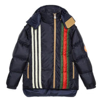 Gucci x adidas Padded Down Hooded Jacket With Detachable Sleeves 'Black' 713712-ZALUJ-4210