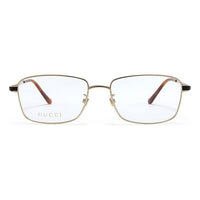 Gucci Gold Glasses Frame Fashion Square GG0576OK-005