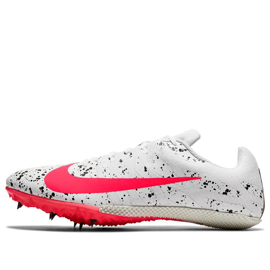 Nike Zoom Rival S 9 'Paint Splatter White Crimson Jade' 907564-101