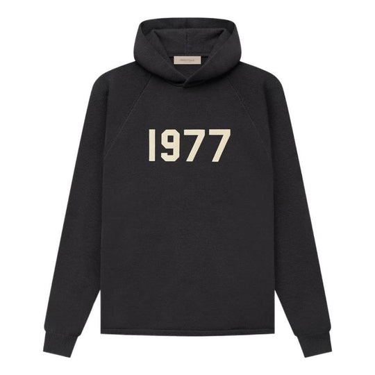 Fear of God Essentials SS22 Knit 1977 Hoodie 'Iron' FOG-SS22-172