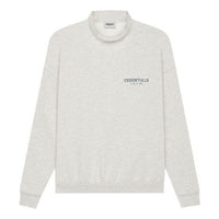 Fear of God Essentials SS21 Pullover Mockneck Light Heather Oatmeal FOG-SS21-596