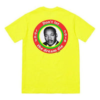 Supreme SS18 MLK Dream Bright Yellow Tee SUP-SS18-348