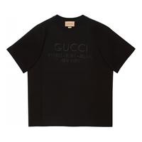 Gucci Cotton Jersey T-Shirt 'Black' 616036XJFZA1000