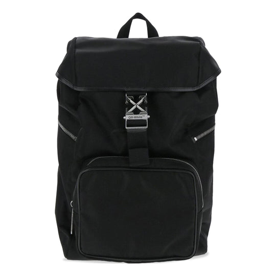 Off-White Arrow Flap Backpack 'Black' OMNB054C99FAB0011000