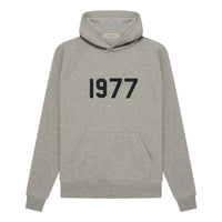 Fear of God Essentials SS22 1977 Hoodie 'Dark Oatmeal' FOG-SS22-421